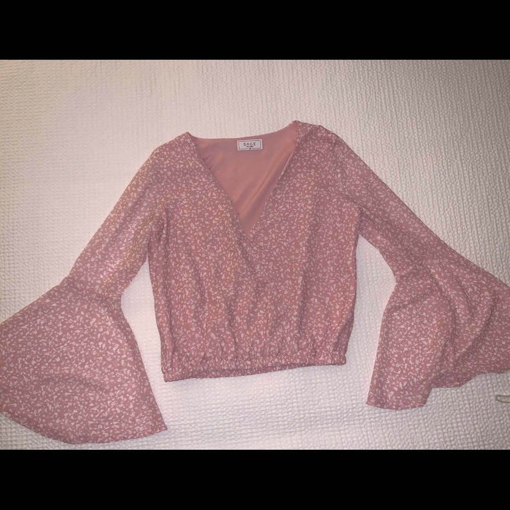 SAGE Pink Top